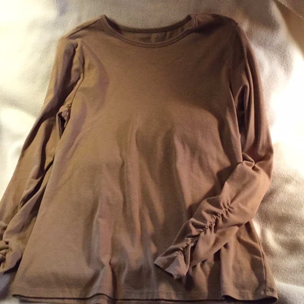 Coldwater Creek Beige long sleeve tee